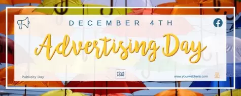 Bearbeite ein Design für den Werbetag