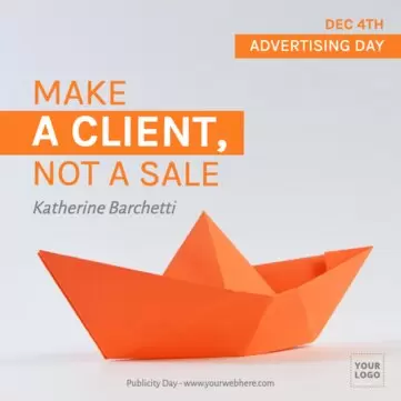 Edit an Advertising Day design