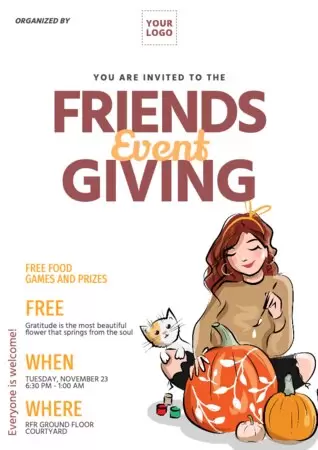 Edit a Friendsgiving template