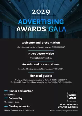 Bearbeite ein Design für den Werbetag