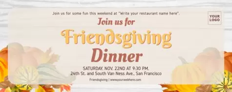 Edit a Friendsgiving template