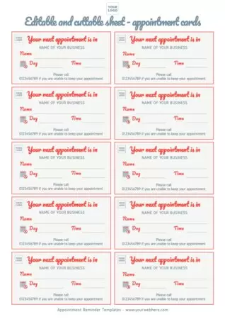 Edit a Reminder Card