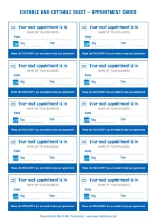 Edit a Reminder Card