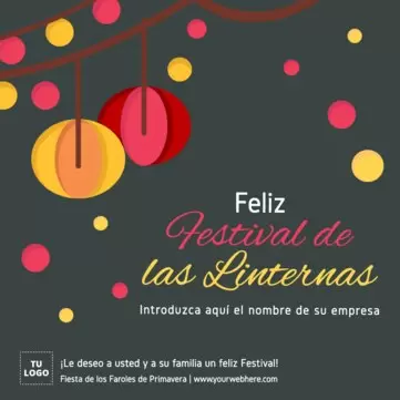 Edita un banner de Spring Festival