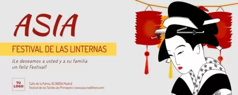 Edita un banner de Spring Festival