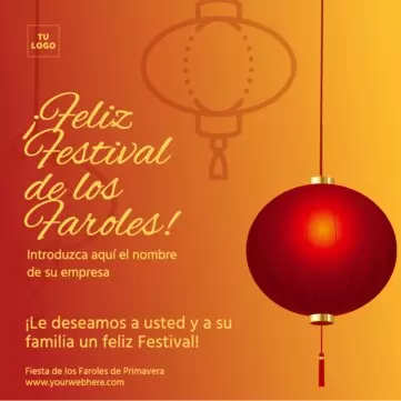 Edita un banner de Spring Festival