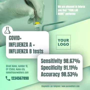 Edit a Diagnostic Lab flyer