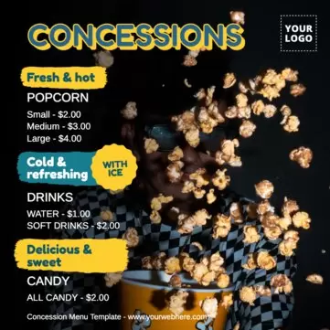 Edit a Concession banner