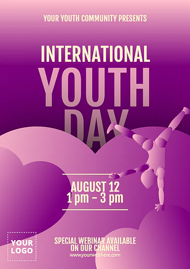 International Youth Day Poster Templates