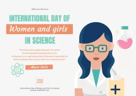 Edit a banner on Women in Science
