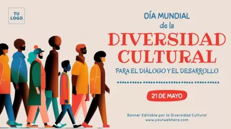 Edita flyers de la Diversidad Cultural