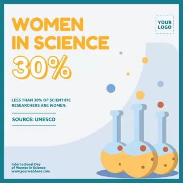 Edit a banner on Women in Science