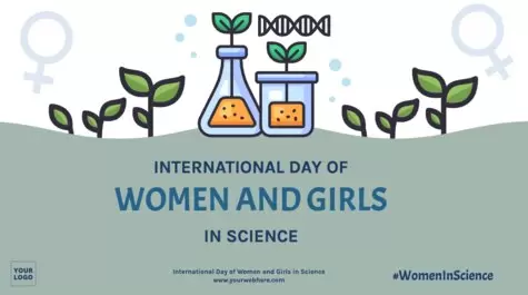 Edit a banner on Women in Science