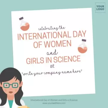 Edit a banner on Women in Science