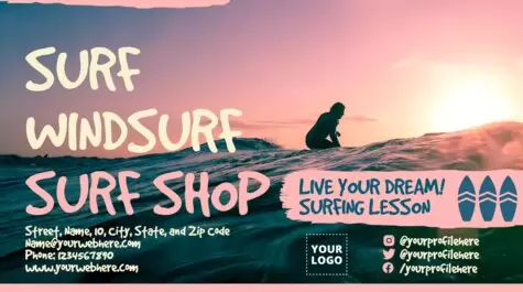 Edit a Surf banner