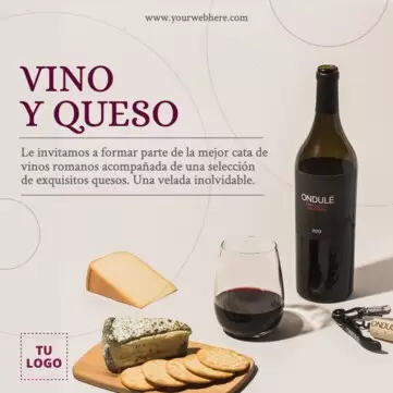 Edita un folleto de cata de vinos