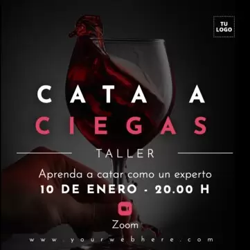 Edita un folleto de cata de vinos