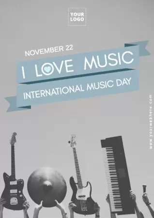 Edit a template for International World Music Day