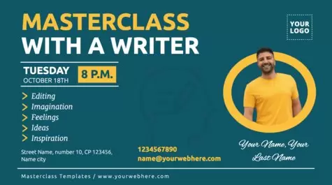 Edit a Masterclass template