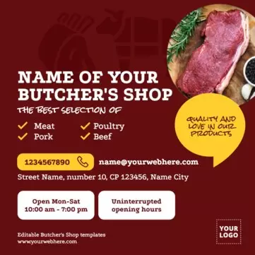 Edit a Butchers' cut poster