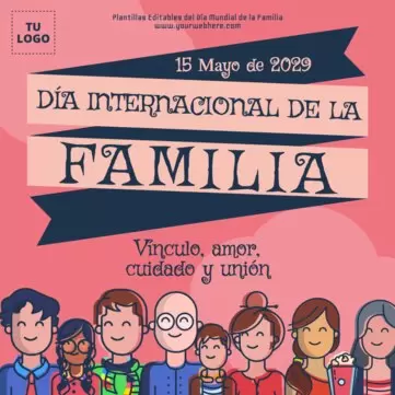 Edita flyers del Día de la Familia
