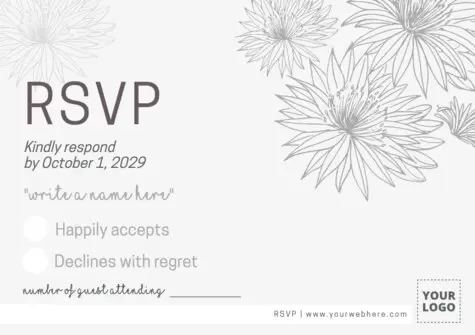 Edit a RSVP template