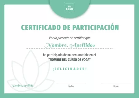 Edita un diploma deportivo