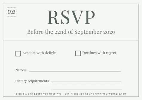 Edit a RSVP template