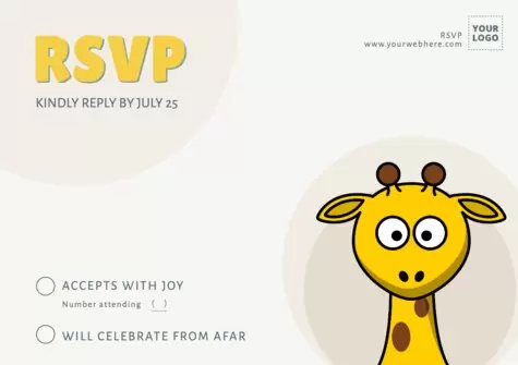 Edit a RSVP template