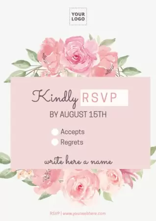 Edit an invitation card