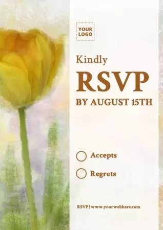 Edit a RSVP template