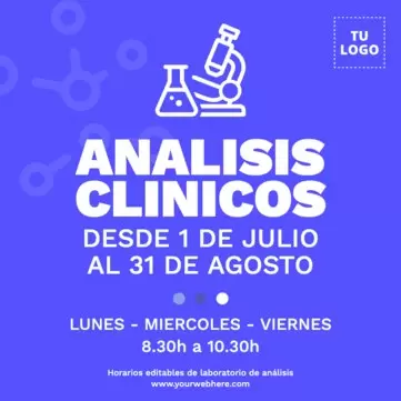 Edita un flyer de Análisis