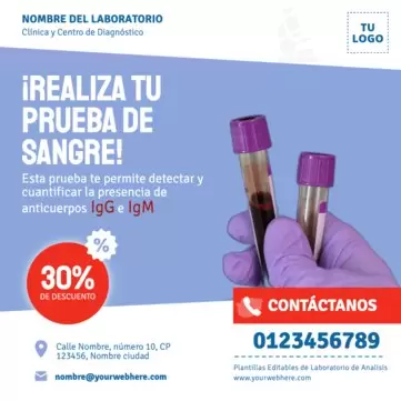 Edita un flyer de Análisis