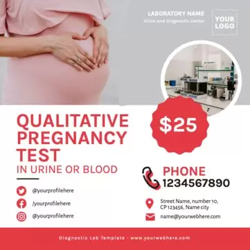 Edit a Diagnostic Lab flyer