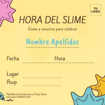 Edita un flyer de Slime