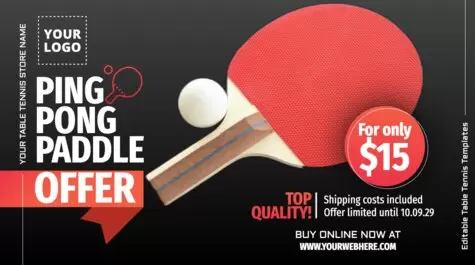 Edit a Ping Pong poster