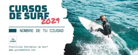 Edita un cartel de Surf