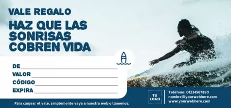 Edita un cartel de Surf
