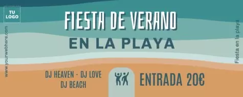 Edita un anuncio de Fiesta en la Playa