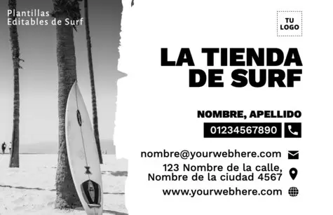 Edita un cartel de Surf