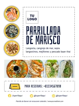 Edita un menú Tailandés