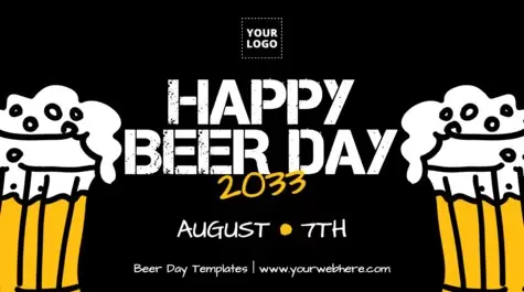 Edit a Beer Day flyer