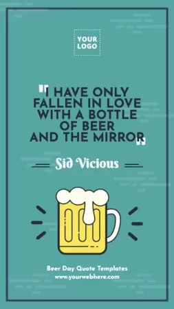 Edit a Beer Day flyer