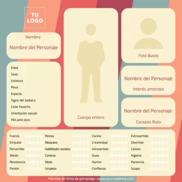 Edita una Ficha de Personaje