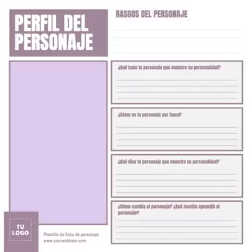 Edita una Ficha de Personaje