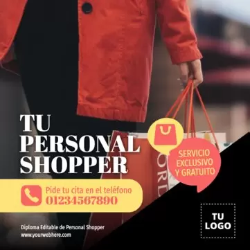 Edita un banner de Personal Shopper
