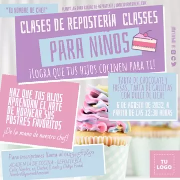 Editar plantillas de clases online