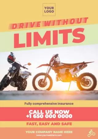 Edit a Bike Rental flyer