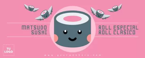 Edita un menú de sushi