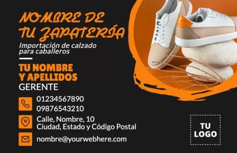 Edita un flyer de Zapatos